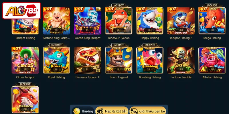 Bắn cá - Khám phá thế giới game sinh động dưới đáy đại dương
