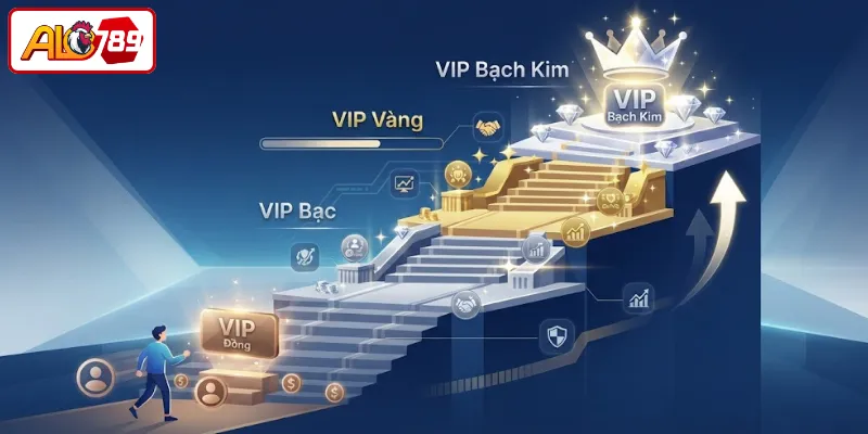Điều kiện và cách nâng cấp VIP Club ALO789