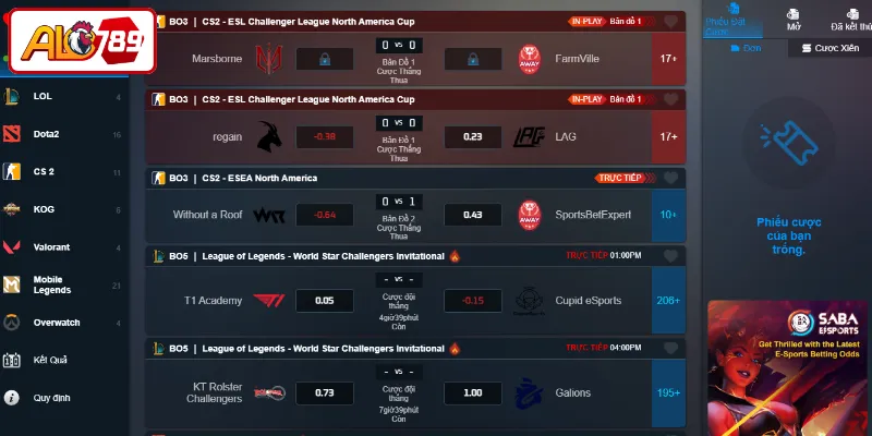 Khái quát về Esports ALO789