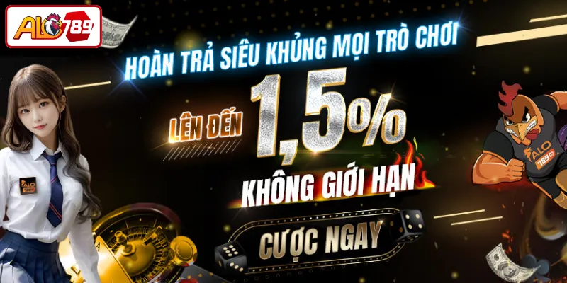 Khái quát về ưu đãi hoàn tiền ALO789