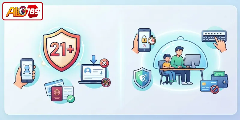 Quy định độ tuổi tham gia và biện pháp bảo vệ người chưa đủ tuổi